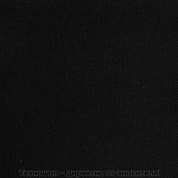 Табуретка, черна, 51x41x40 см, плат