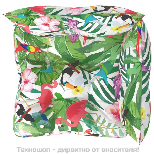 Палетни възглавници, 3 бр, многоцветни, плат Оксфорд