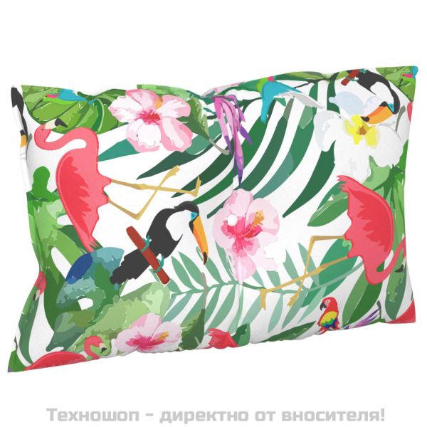 Палетни възглавници, 3 бр, многоцветни, плат Оксфорд