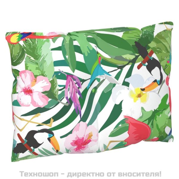 Палетни възглавници, 3 бр, многоцветни, плат Оксфорд