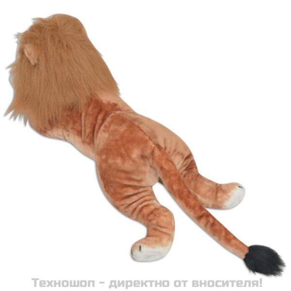 Плюшена детска играчка лъв кафява XXL