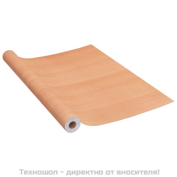Самозалепващо фолио за мебели, японски дъб, 500х90 см, PVC
