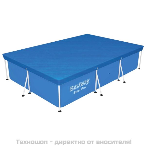 Bestway Покривало за басейн Flowclear, 304x205x66 см