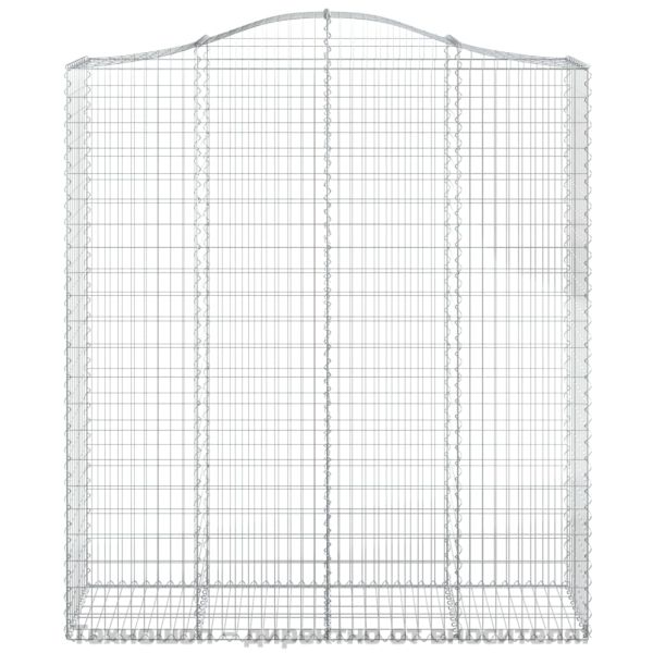 Габионни кошници арка 5 бр 200x50x220/240 см поцинковано желязо