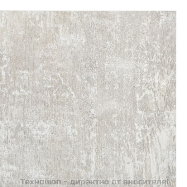 Самозалепващи подови дъски 20 бр PVC 1,86 м² светлосиви