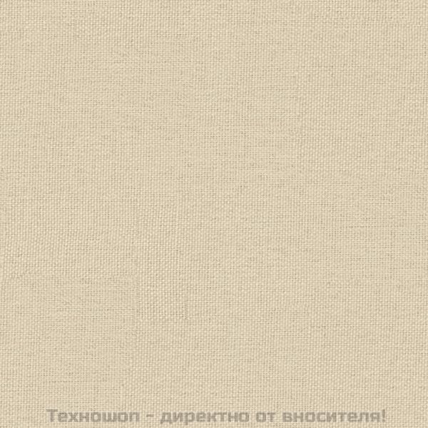 Разтегателно канапе, кремаво, плат