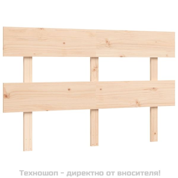 Рамка за легло с табла, 120х200 см, масивно дърво