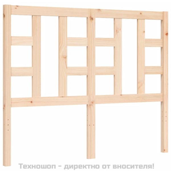 Рамка за легло с табла, 120х200 см, масивно дърво