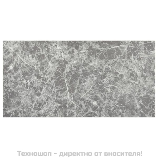 Самозалепващи подови дъски, 55 бр, PVC, 5,11 м², бетонно сиви
