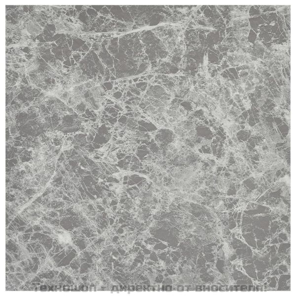 Самозалепващи подови дъски, 55 бр, PVC, 5,11 м², бетонно сиви