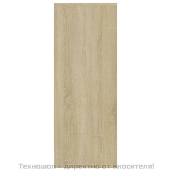 Шкаф за обувки, дъб сонома, 31,5x35x90 см, инженерно дърво