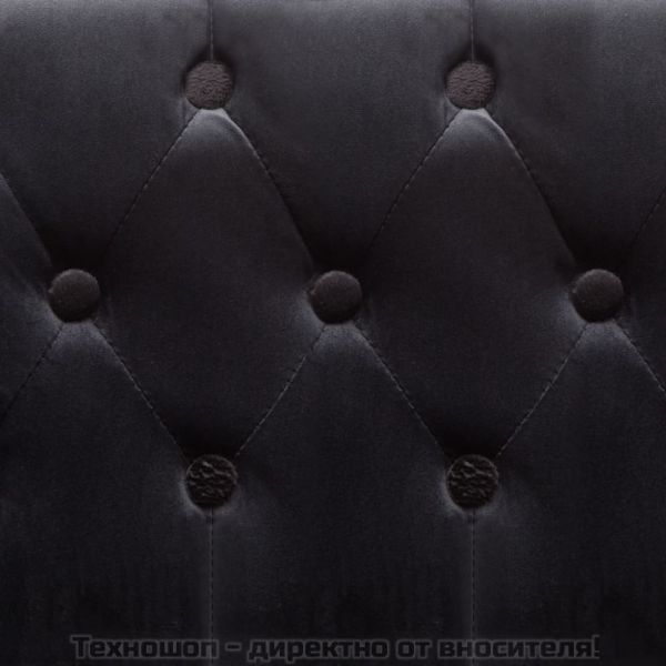 Фотьойл, черен, кадифе