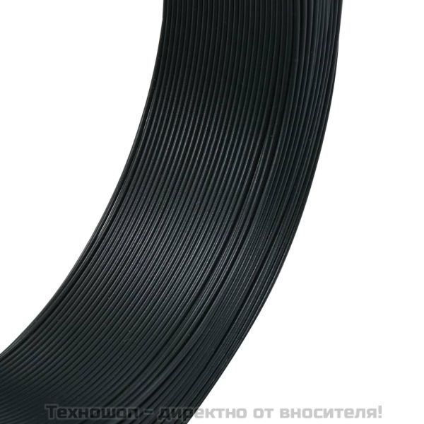 Тел за привързване на ограда 250 м 1,6/2,5 мм стомана зелена