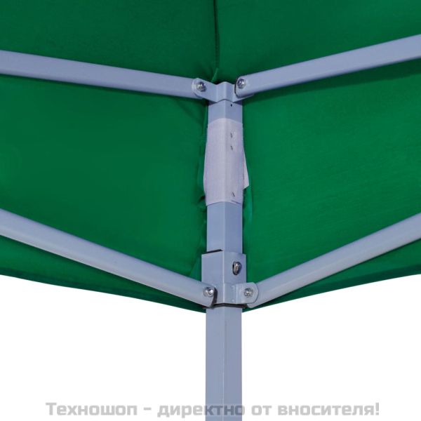 Покривало за парти шатра, 6x3 м, зелено, 270 г/м²