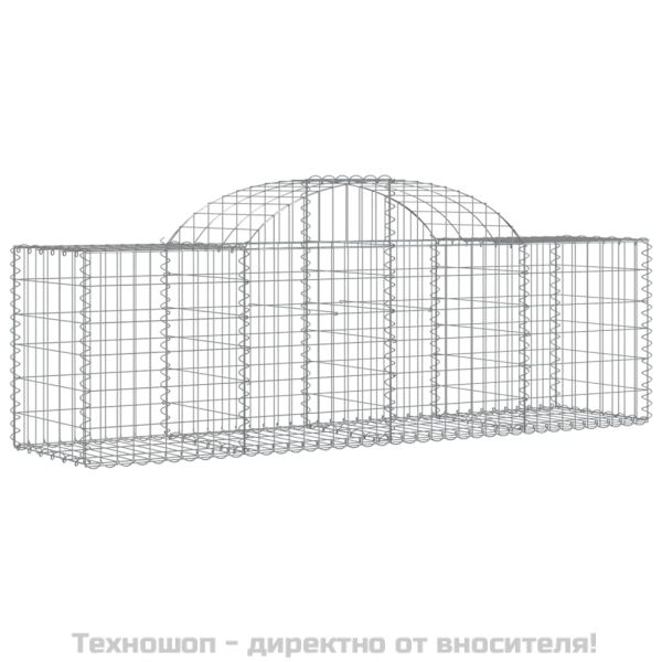 Габионни кошници арка 30 бр 200x50x60/80 см поцинковано желязо