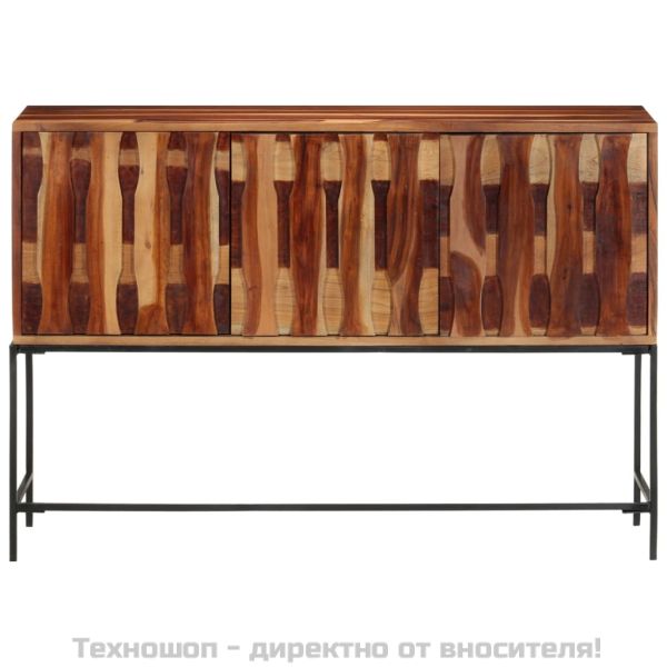 Сайдборд, 110x28x76 см, акациево дърво масив