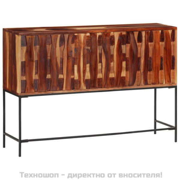 Сайдборд, 110x28x76 см, акациево дърво масив