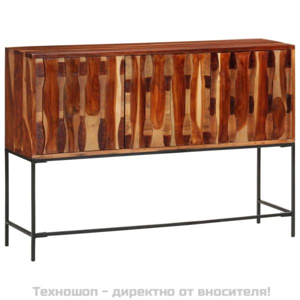 Сайдборд, 110x28x76 см, акациево дърво масив