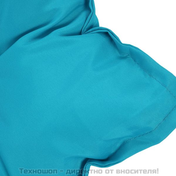 Палетни възглавници, 3 бр, тюркоаз, плат Оксфорд