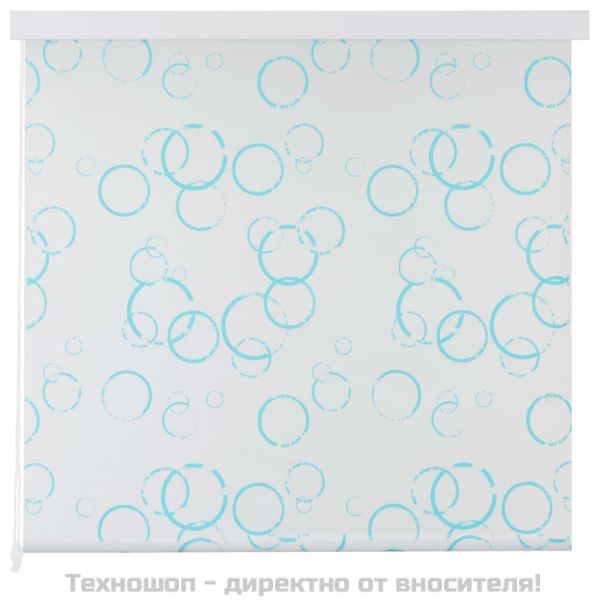 Ролетна щора за баня, 160x240 см, мехурчета