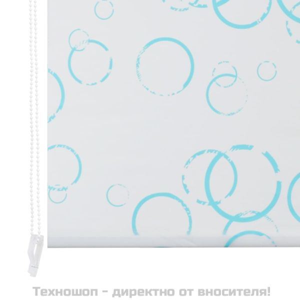 Ролетна щора за баня, 160x240 см, мехурчета