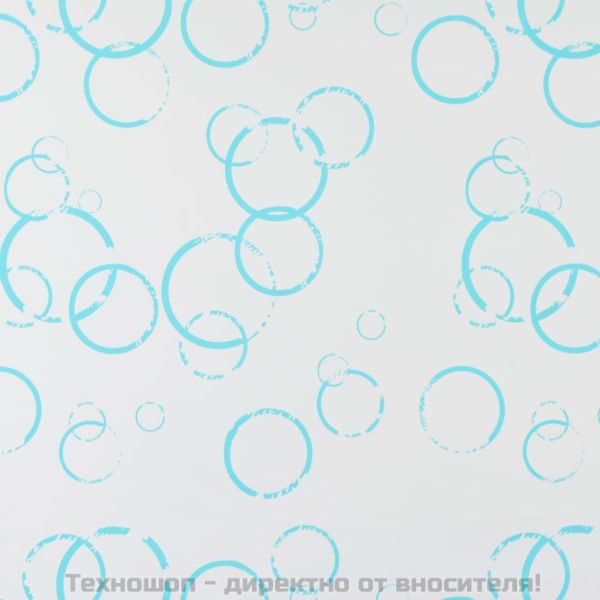 Ролетна щора за баня, 160x240 см, мехурчета