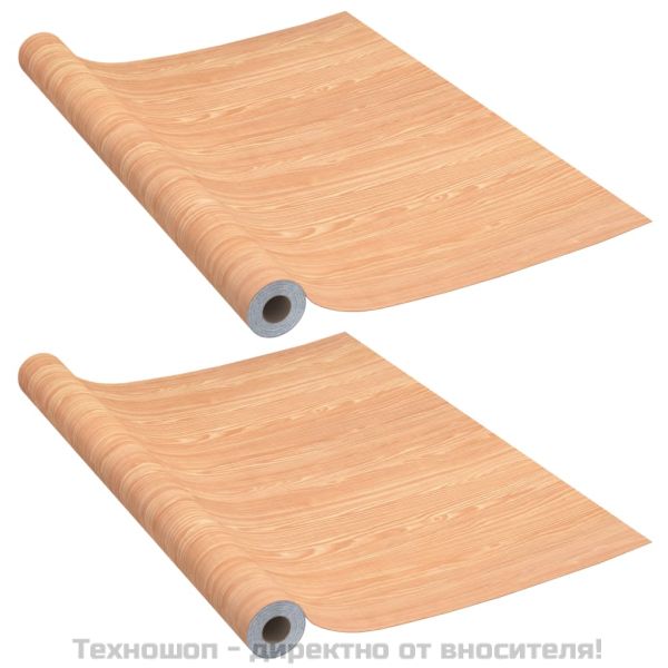 Самозалепващо фолио за врати, 2 бр, клен, 210x90 см, PVC