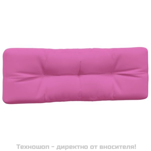 Палетни възглавници, 5 бр, розови, текстил