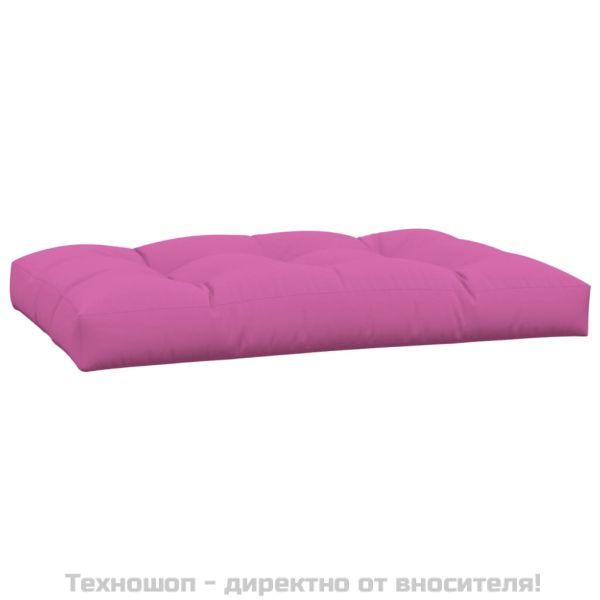 Палетни възглавници, 5 бр, розови, текстил