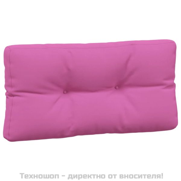 Палетни възглавници, 5 бр, розови, текстил