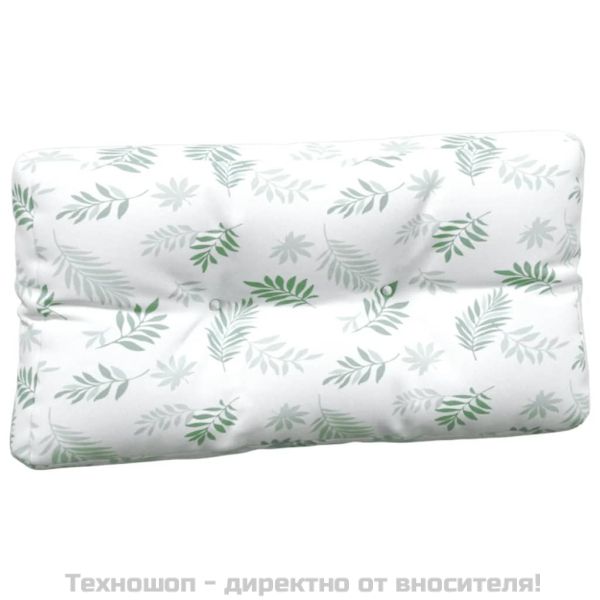 Палетни възглавници, 5 бр, на листа, текстил