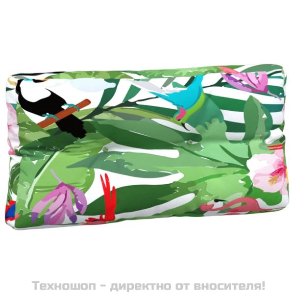 Палетни възглавници, 5 бр, многоцветни, текстил