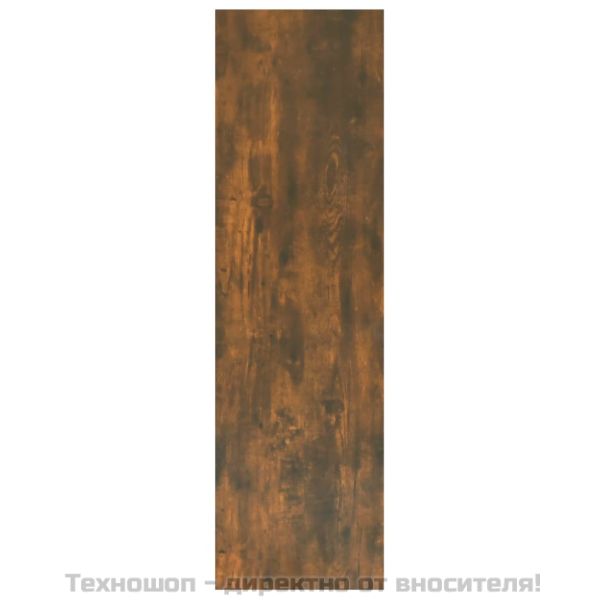 Библиотека/разделител за стая, опушен дъб, 100x30x103 см