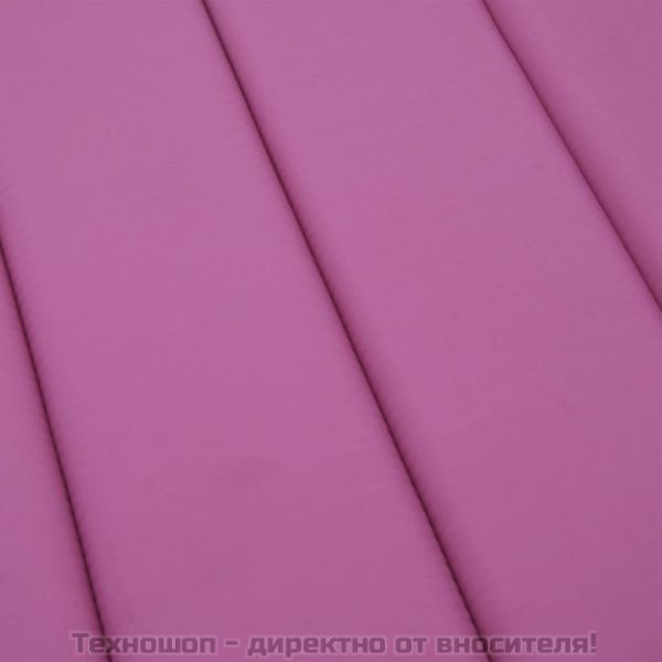 Шалте за шезлонг, розово, Оксфорд плат