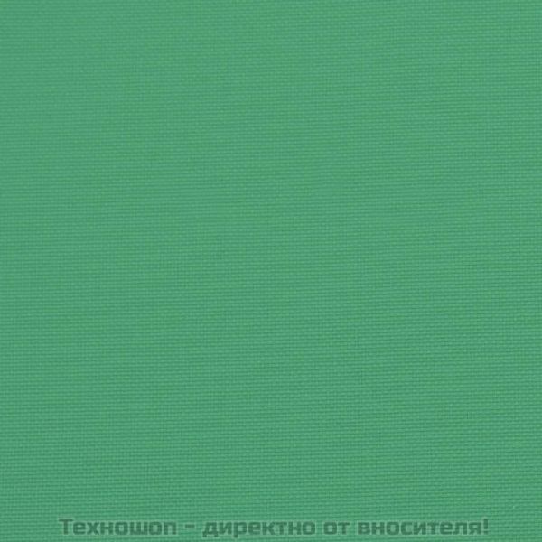 Възглавници за стол с висока облегалка 2 бр зелени Оксфорд плат