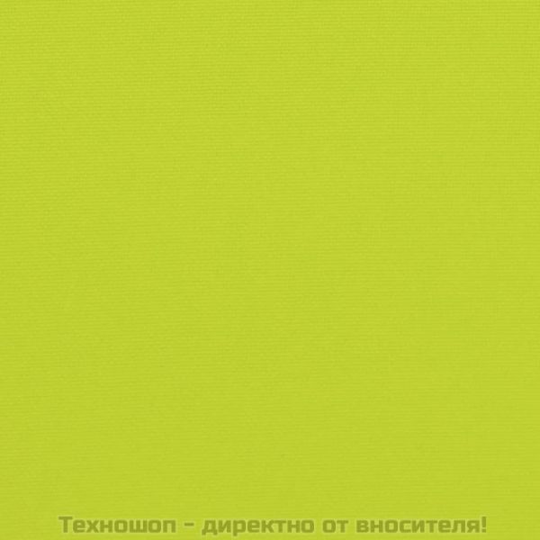 Възглавници за столове с облегалка 2 бр яркозелени Оксфорд плат