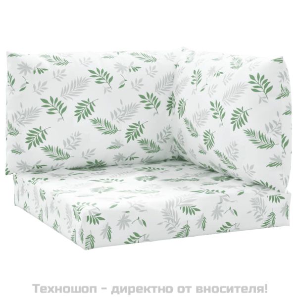 Палетни възглавници, 3 бр, на листа, плат Оксфорд
