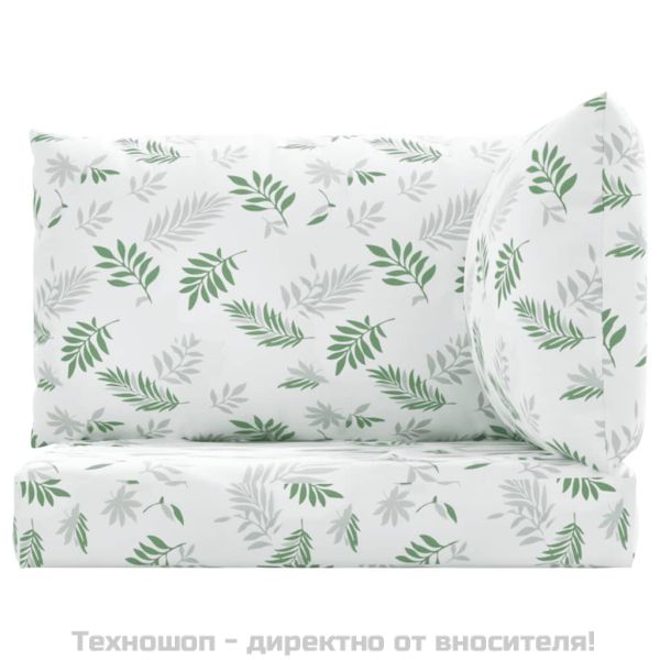 Палетни възглавници, 3 бр, на листа, плат Оксфорд