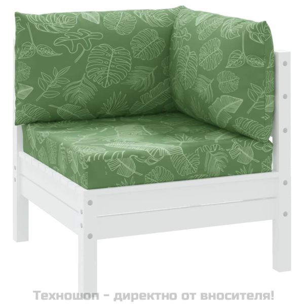 Палетни възглавници, 3 бр, на листа, плат Оксфорд