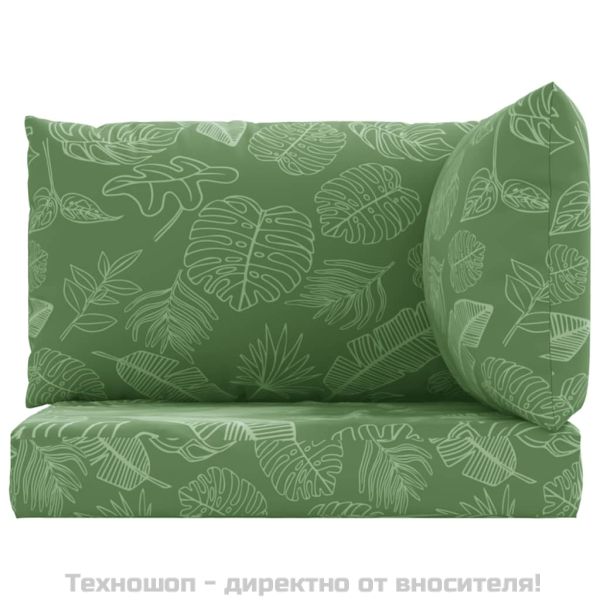 Палетни възглавници, 3 бр, на листа, плат Оксфорд