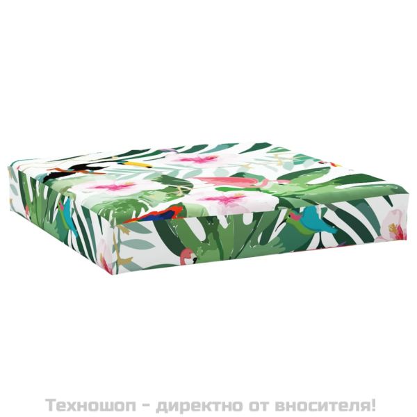 Палетни възглавници, 3 бр, многоцветни, плат Оксфорд