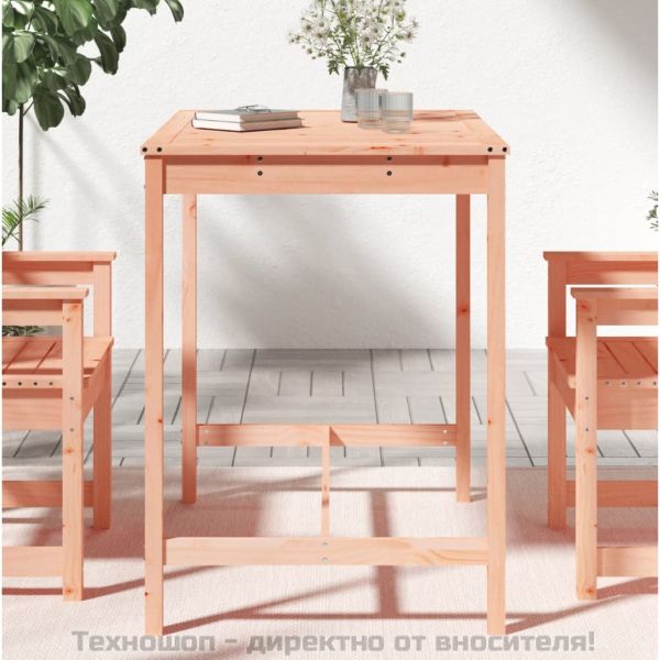 Градинска маса, 121x82,5x110 см, дугласко дърво масив