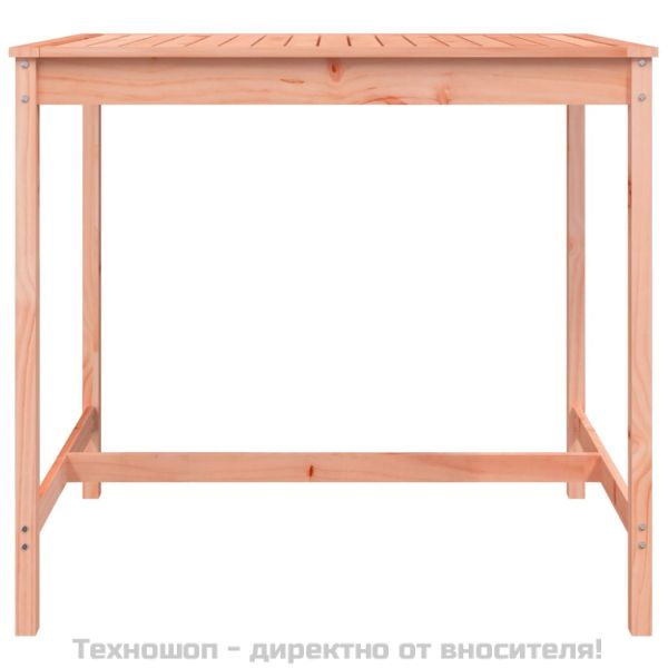 Градинска маса, 121x82,5x110 см, дугласко дърво масив