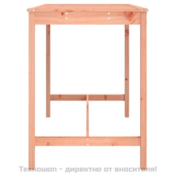 Градинска маса, 121x82,5x110 см, дугласко дърво масив