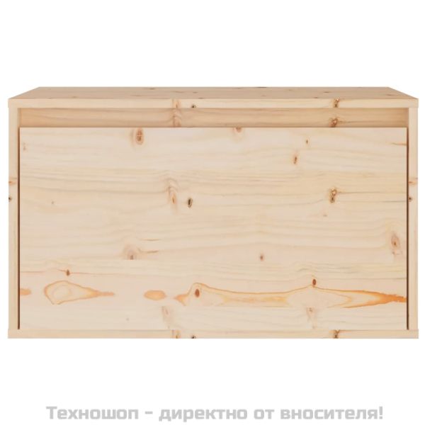 Стенен шкаф, 60x30x35 см, бор масив