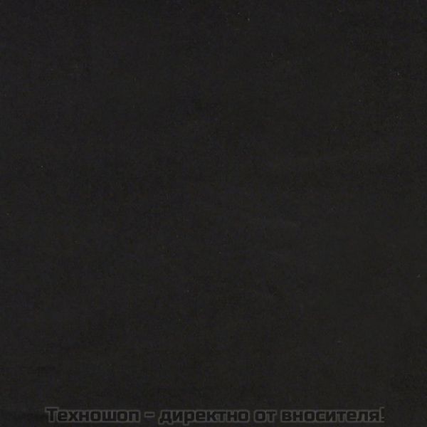 Г-образно разтегателно канапе черно 271x140x70 см кадифе