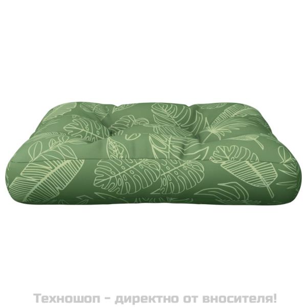 Палетна възглавница на листа 58x58x10 см Оксфорд плат