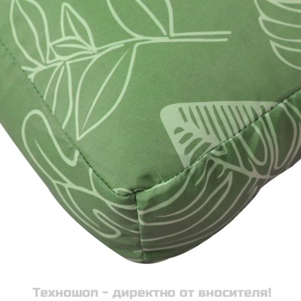 Палетна възглавница на листа 58x58x10 см Оксфорд плат