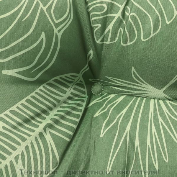 Палетна възглавница на листа 58x58x10 см Оксфорд плат