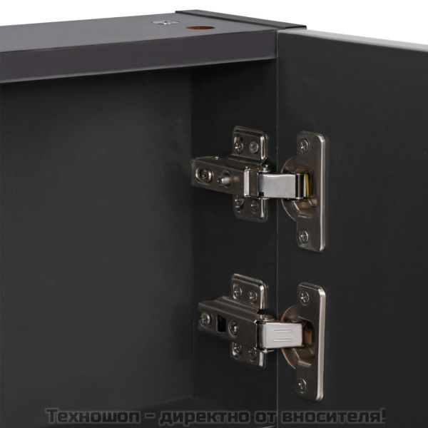 LED шкаф с огледало за баня, 50x13x70 см